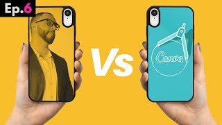 Graphic Designer VS Canva Before amp After Graphic Design [upl. by Ervin]