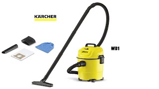 “Testing”  Karcher Wet and Dry Vacuum  WD1 [upl. by Liponis]