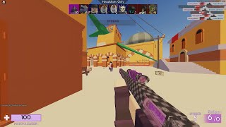 roblox arsenal purple team [upl. by Einatsed]