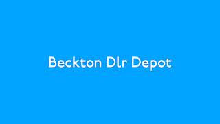 Beckton Dlr Depot [upl. by Fennell]