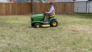 For Sale  John Deere LT155 15HP Lawn Mower [upl. by Abbotsen]