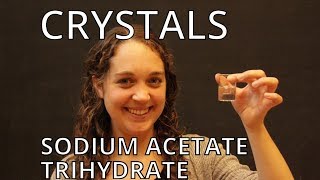 Sodium Acetate Trihydrate  Crystals [upl. by Singhal]