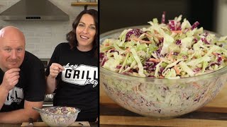 BEST Homemade Coleslaw  How To [upl. by Ynohtona153]