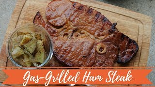 How To Cook Ham Steaks Ham Steak Recipe [upl. by Esinel]