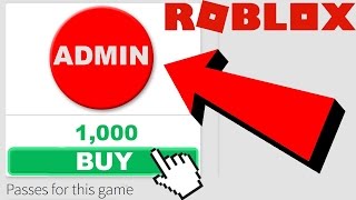 BUYING ROBLOX ADMIN COMMANDS [upl. by Hertz495]