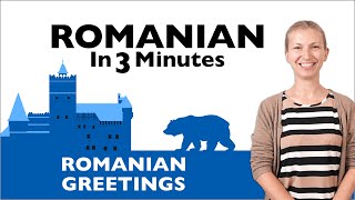 Romanian in Three Minutes  Greetings [upl. by Cicero]