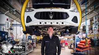 We visited the factory where the Maserati models are born  Made in Motor Valley [upl. by Sirac925]