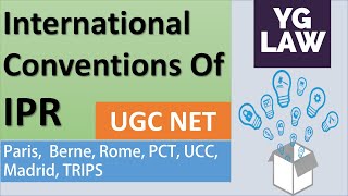 International Convention of IPR  YG LAW [upl. by Dnalram]