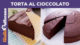 TORTA AL CIOCCOLATO MORBIDA E ALTA [upl. by Ayotak]