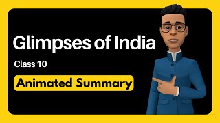 Glimpses of India Class 10 Summary [upl. by Tildy]