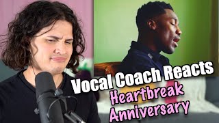 Vocal Coach Reacts to Giveon  Heartbreak Anniversary [upl. by Nicky210]