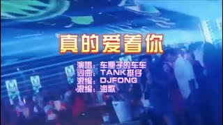 车厘子的车车 《真的爱着你》Djfong Electro Rmix KTV 导唱字幕 （备有伴奏视频） [upl. by Ennairac]