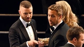 Justin Timberlake Opens 2017 Oscars amp Dances With Celebs During quotCant Stop The Feelingquot Performance [upl. by Narih]