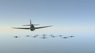 【war thunder】ジパング 米艦載機 対 駆逐艦みらい [upl. by Rider]