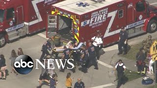 17 confirmed dead in Florida school shooting suspect in custody [upl. by Brawley]