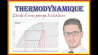 Thermodynamique  Pompe à chaleur  Diagramme enthalpique [upl. by Anerok]