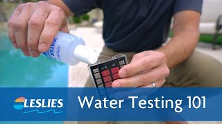 Water Testing 101  Leslies [upl. by Ahsircal623]