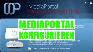 MediaPortal konfigurieren German  Deutsch [upl. by Atinoj]