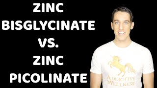 Zinc Bisglycinate vs Zinc Picolinate  Which is More Bioavailable [upl. by Ellan]