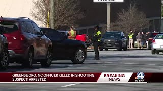 NC officer killed in shooting [upl. by Aray585]