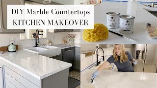 Giani Countertop Paint Kit  DIY Marble Countertop [upl. by Okiam]