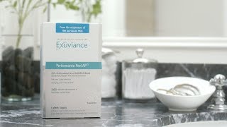 How to  Exuviance Performance Peel AP25  LovelySkin [upl. by Nyluqcaj]