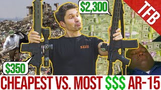 The Cheapest AR15 vs The Most Expensive Daniel Defense vs PSA [upl. by Melnick417]