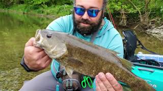 Fishing the Clouser Minnow for Smallmouth Bass [upl. by Ligetti]