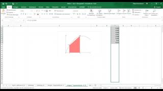 Mathe mit Excel  Integral Trapezmethode  Tutorial [upl. by Gleda]