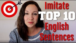 How to Pronounce TOP 10 English Sentences [upl. by Remle904]