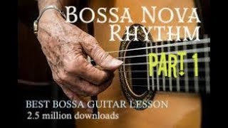 Bossa Nova Rhythm Part 1 [upl. by Leinto361]