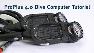 ProPlus 40 Dive Computer Tutorial with Bluetooth​ and DiverLog App [upl. by Lindsy994]