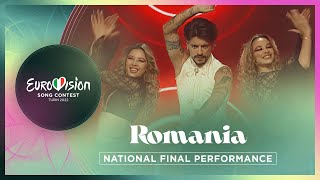 WRS  Llámame  Romania 🇷🇴  National Final Performance  Eurovision 2022 [upl. by Rodoeht99]