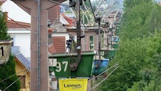 Mit der Materialseilbahn von HeidelbergCement von Nußloch nach Leimen Final [upl. by Kihtrak731]