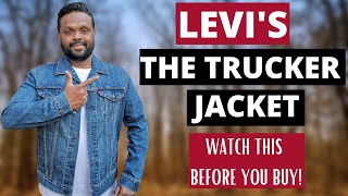 LEVIS TRUCKER Denim Jacket Review  FIT  SIZING  Mens Denim Jacket [upl. by Denman]