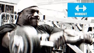 Phil Heaths Massive Delt Workout  2010 Road to the Olympia [upl. by Galen]