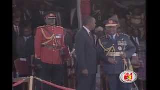 The handing over of power to Uhuru Kenyatta as 4th President of Kenya [upl. by Hertzfeld]