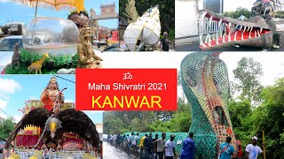 🕉️🇲🇺🙏 Maha Shivratri 2021 Mauritius Kanwar to Ganga Talao Grand Bassin 🕉️🇲🇺🙏 [upl. by Aitercul]