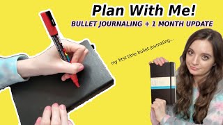 i tried BULLET JOURNALING  1 Month Update [upl. by Nylrebma]