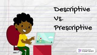 Descriptive Vs Prescriptive  Definition  Explanation  Examples  Linguistics [upl. by Gerladina]