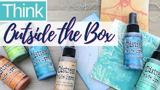 9 GREAT WAYS to use Distress OXIDE SPRAYS [upl. by Kela377]