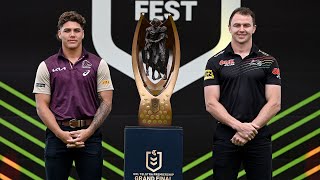 NRL Grand Final teams presentation  2023 Fan Fest [upl. by Bussy352]