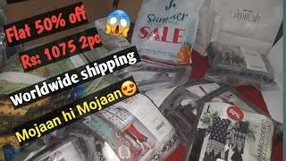 Flat 50 off J amp Almirah Almirah sale Rs1075 2pc Worldwide shipping Vlogs for all [upl. by Lazarus]