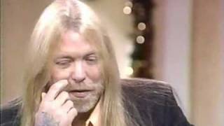 Gregg Allman on Regis amp Kathie Lee 1991 [upl. by Burr]