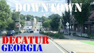 Decatur  Georgia  Downtown Drive [upl. by Aneryc29]