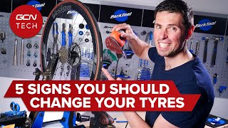 5 Signs You Need To Change Your Bike Tyres [upl. by Etyak152]