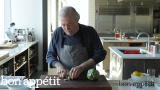 Jacques Pépin Preps an Artichoke [upl. by Trinia]