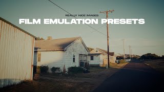 Film Emulation Presets and Profiles for Lightroom [upl. by Sito]