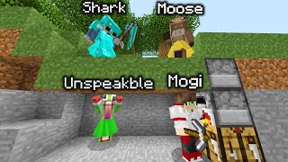 Minecraft Minehunt 2v2  ft Unspeakable Moose and Shark [upl. by Atiluap]