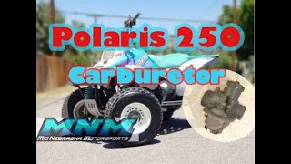 Polaris Trail BossBlazer 250 complete Carburetor CleanRebuild  Carb [upl. by Gere]